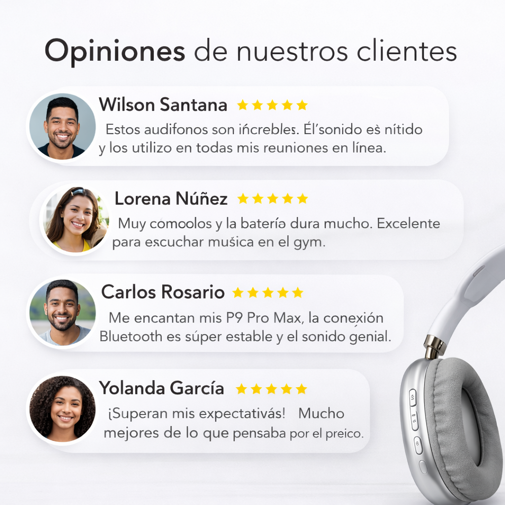 AUDIFONO INALAMBRICOS P9 PRO MAX