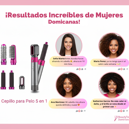 CEPILLO PARA PELO 5 EN 1