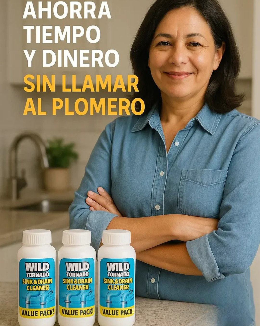 WILD TORNADO - Polvo Destapa Caño (Paga 2 y lleva 1 gratis)
