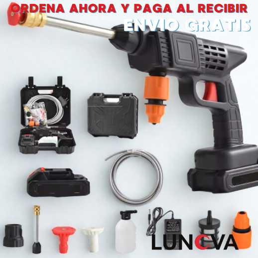 Hidrolavadora Portatil – Potencia Compacta y Máxima Comodidad