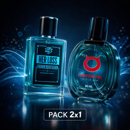 Her Loss & Libit Xotic - Perfumes con feromonas 2x1