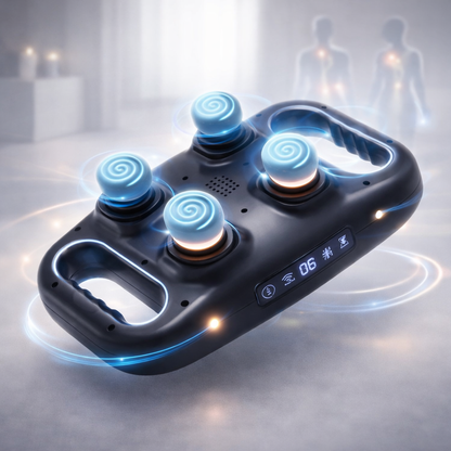 MASAJEADOR PORTÁTIL DE 4 CABEZAS