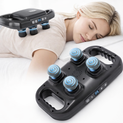 MASAJEADOR PORTÁTIL DE 4 CABEZAS