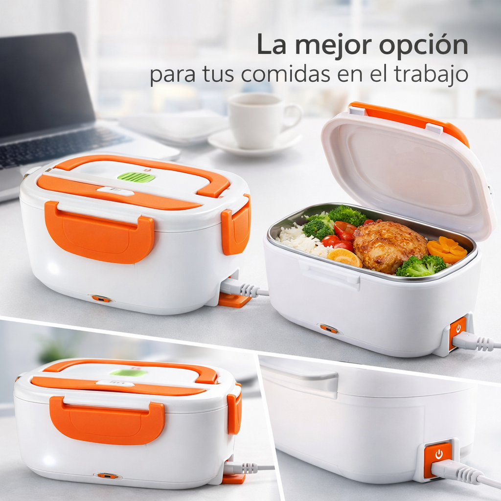 LONCHERA ELECTRICA - La Mejor Lonchera Para Calentar tus comidas