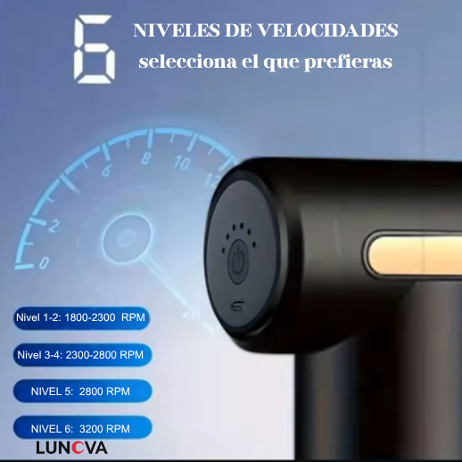 Pistola de Masaje Inalámbrica