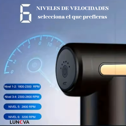 Pistola de Masaje Inalámbrica