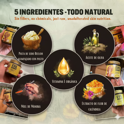 EVIL GOODS - SEBO DE RES - CREMA VIRAL DE TIKTOK