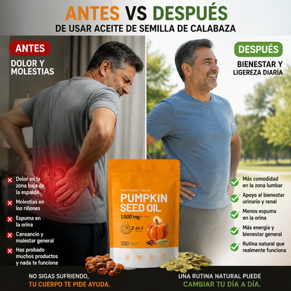 Aceite de Semilla de Calabaza Premium | Bienestar Natural Todos los Días