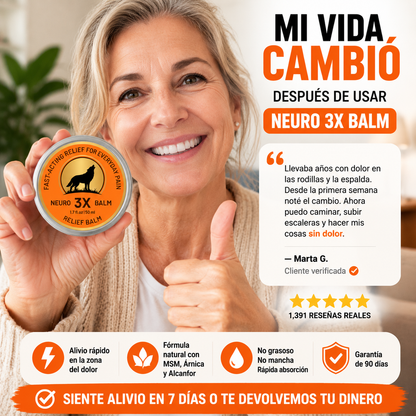 Neuro 3x Balm Alivio Rápido Natural