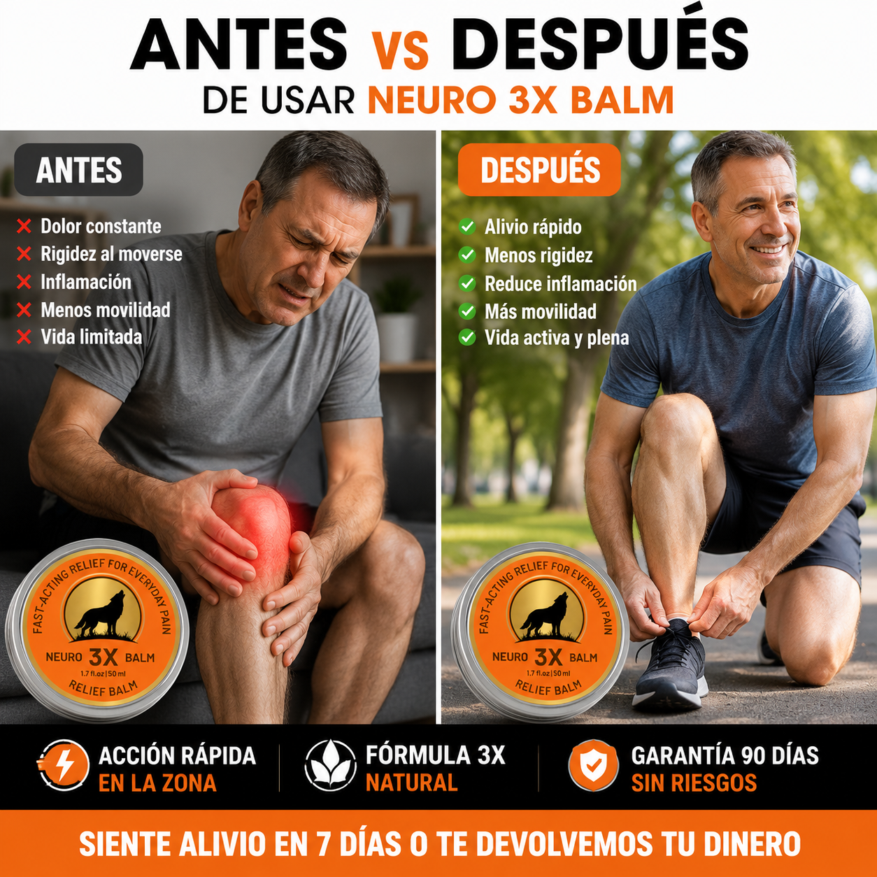 Neuro 3x Balm Alivio Rápido Natural