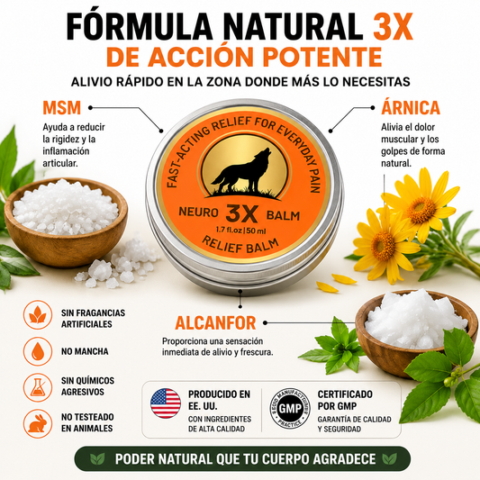 Neuro 3x Balm Alivio Rápido Natural