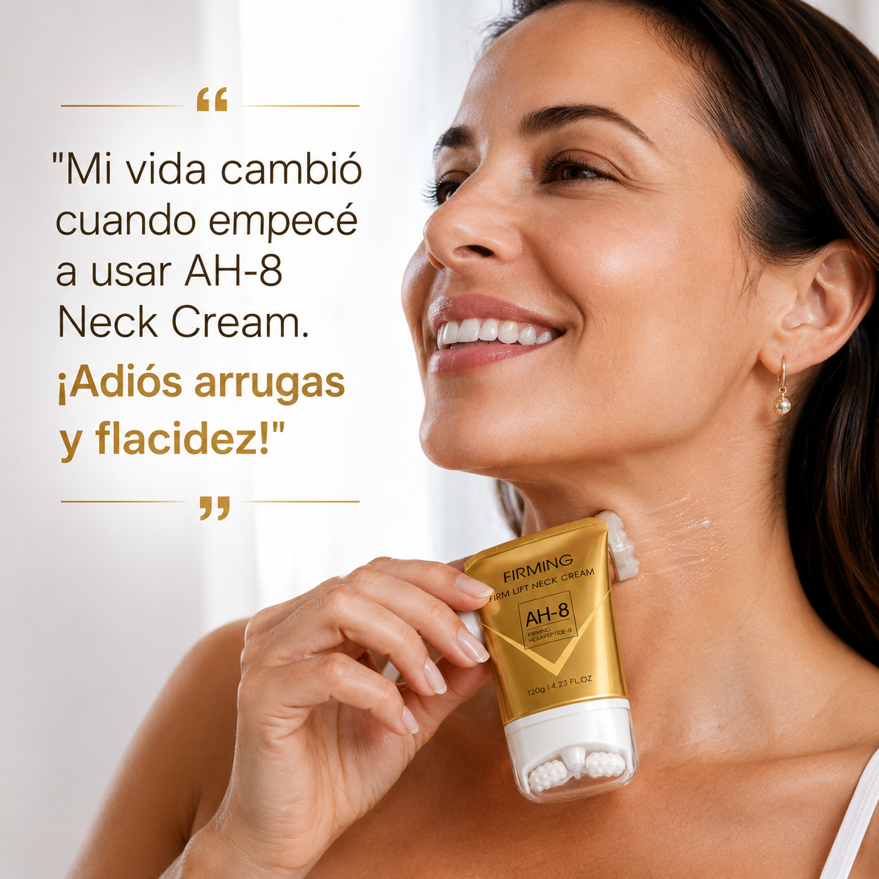 AH-8: Crema Anti-Flacidez para Cuello y Escote