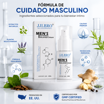 JILBRO® Spray Retardante Íntimo Masculino