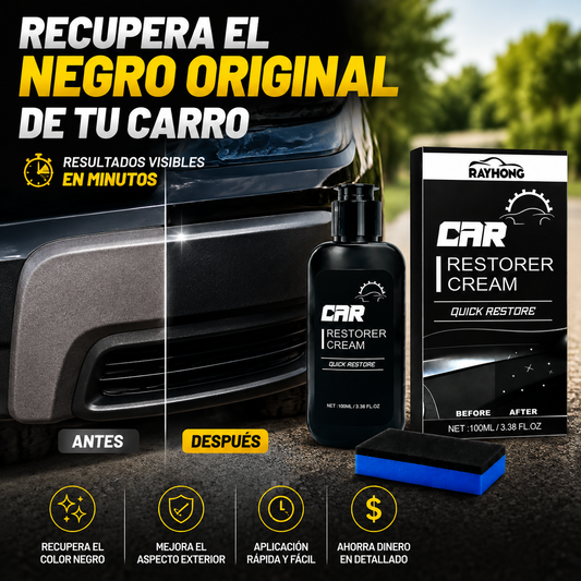 CAR Restorer Cream™ Recupera el aspecto renovado de tu carro en minutos