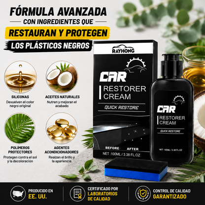 CAR Restorer Cream™ Recupera el aspecto renovado de tu carro en minutos