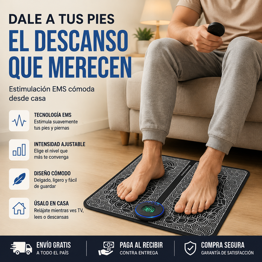 Masajeador de Pies- Estimulación inteligente para relajar tus pies desde casa