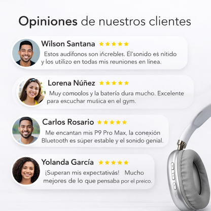 AUDIFONO INALAMBRICOS P9 PRO MAX
