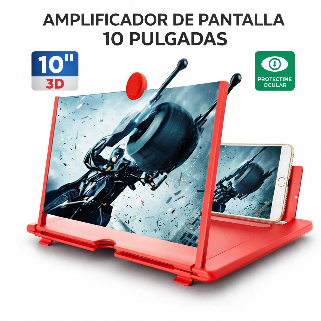 AMPLIFICADOR DE PANTALLA PARA CELULAR DE 10 PULGADAS