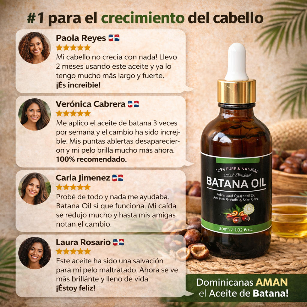 Aceite de batana - 100% puro y natural para el crecimiento del cabello