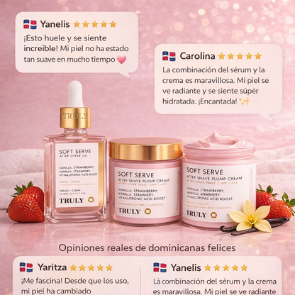 dúo Sérum + Crema Corporal Soft Serve – Piel Suave al Instante