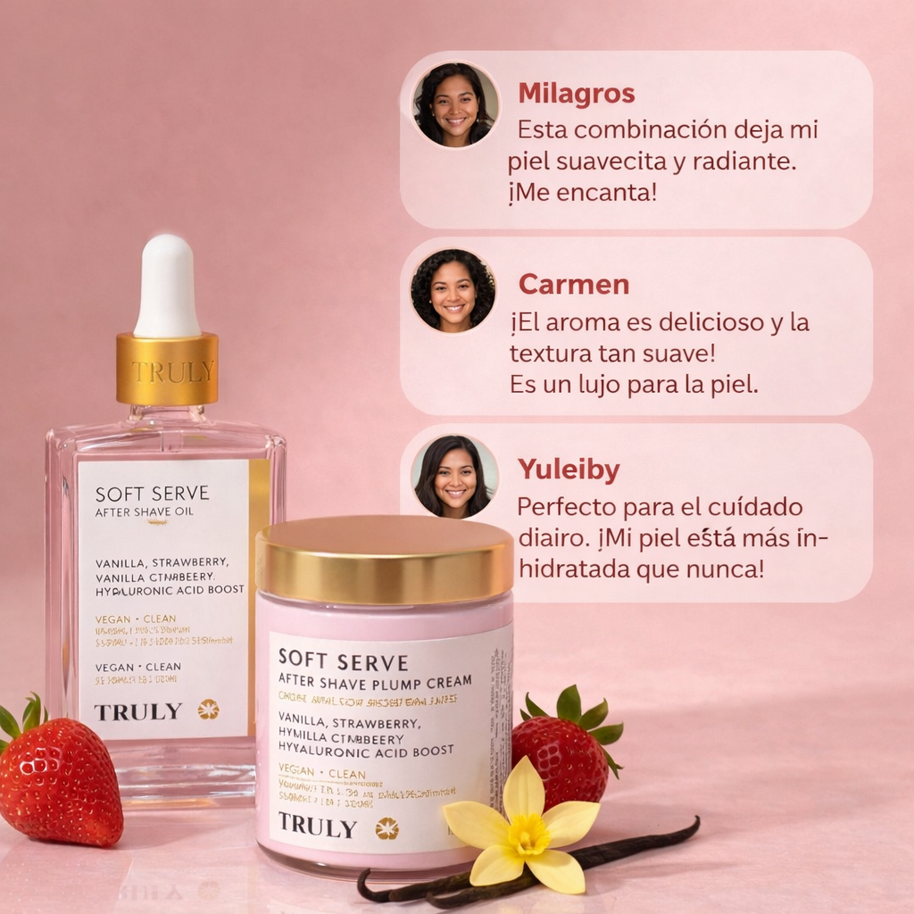 dúo Sérum + Crema Corporal Soft Serve – Piel Suave al Instante