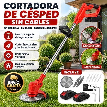 Cortadora de Césped Inalámbrica 48V: Tu Jardín Perfecto Sin Cables Ni Esfuerzo