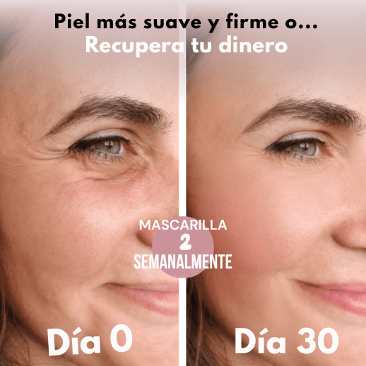 Mascarilla de Colágeno para Piel Vidrio