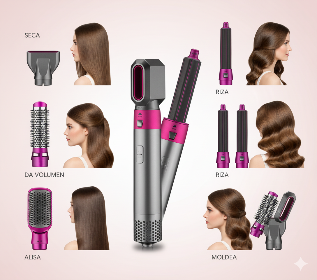 CEPILLO PARA PELO 5 EN 1