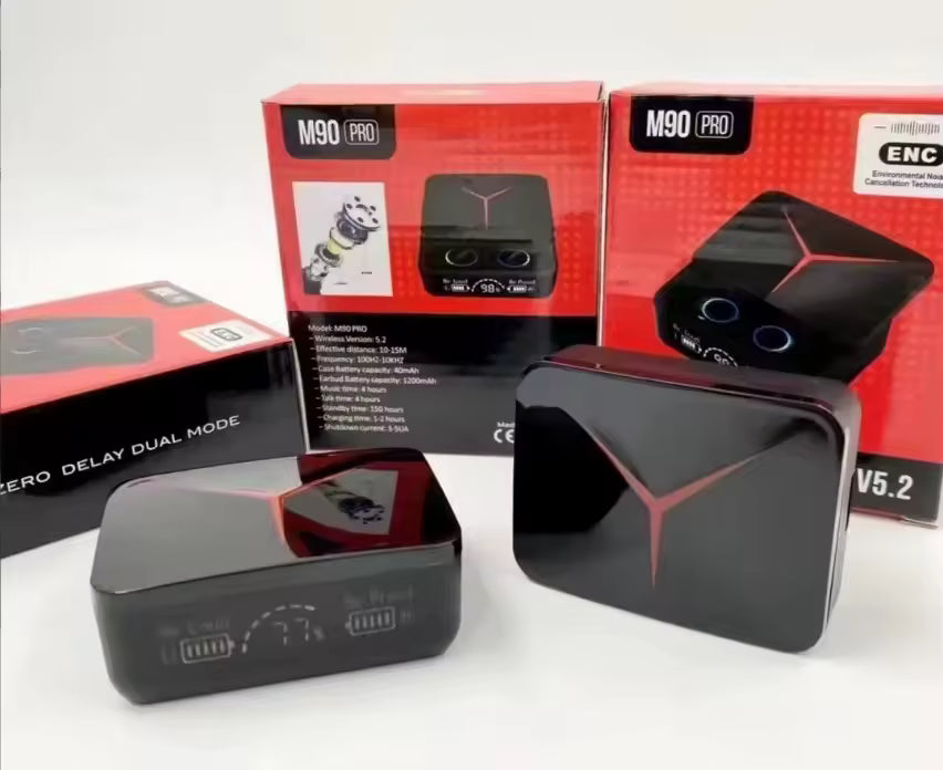 Audífonos Bluetooth M90 Pro - Resistentes al agua