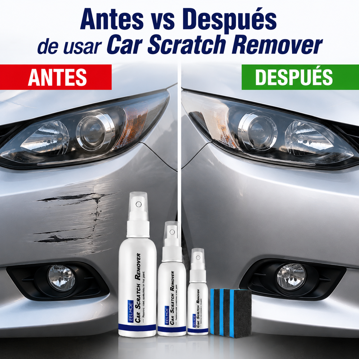 SPRAY ELIMINA RAYONES EN MINUTOS Sin Dañar la Pintura
