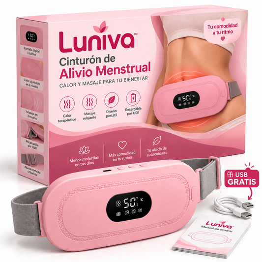 LUNIVA™ Cinturón Térmico  de Alivio Menstrual