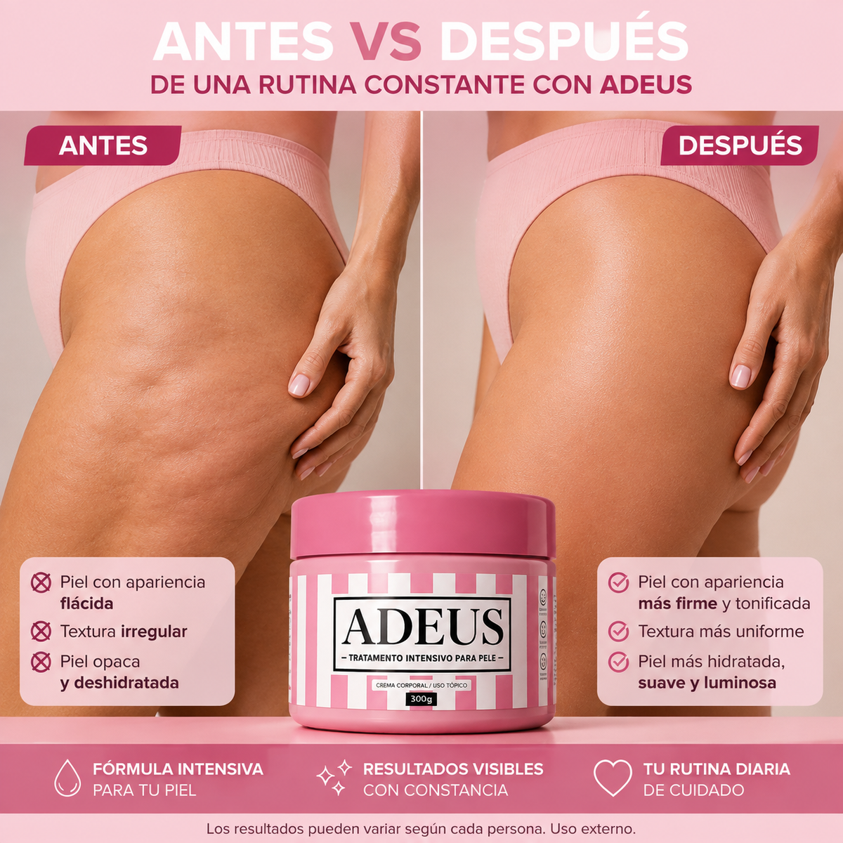 CREMA ADEUS™ Reafirmante Corporal