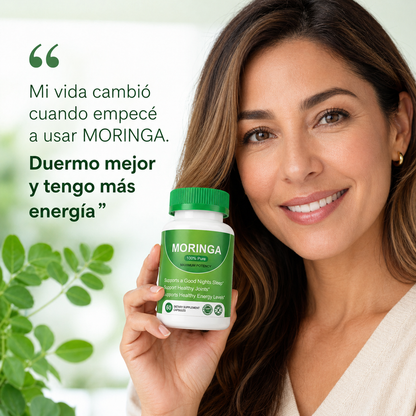 Moringa 100% Natural: Mejora tu Sueño, Articulaciones y Vitalidad