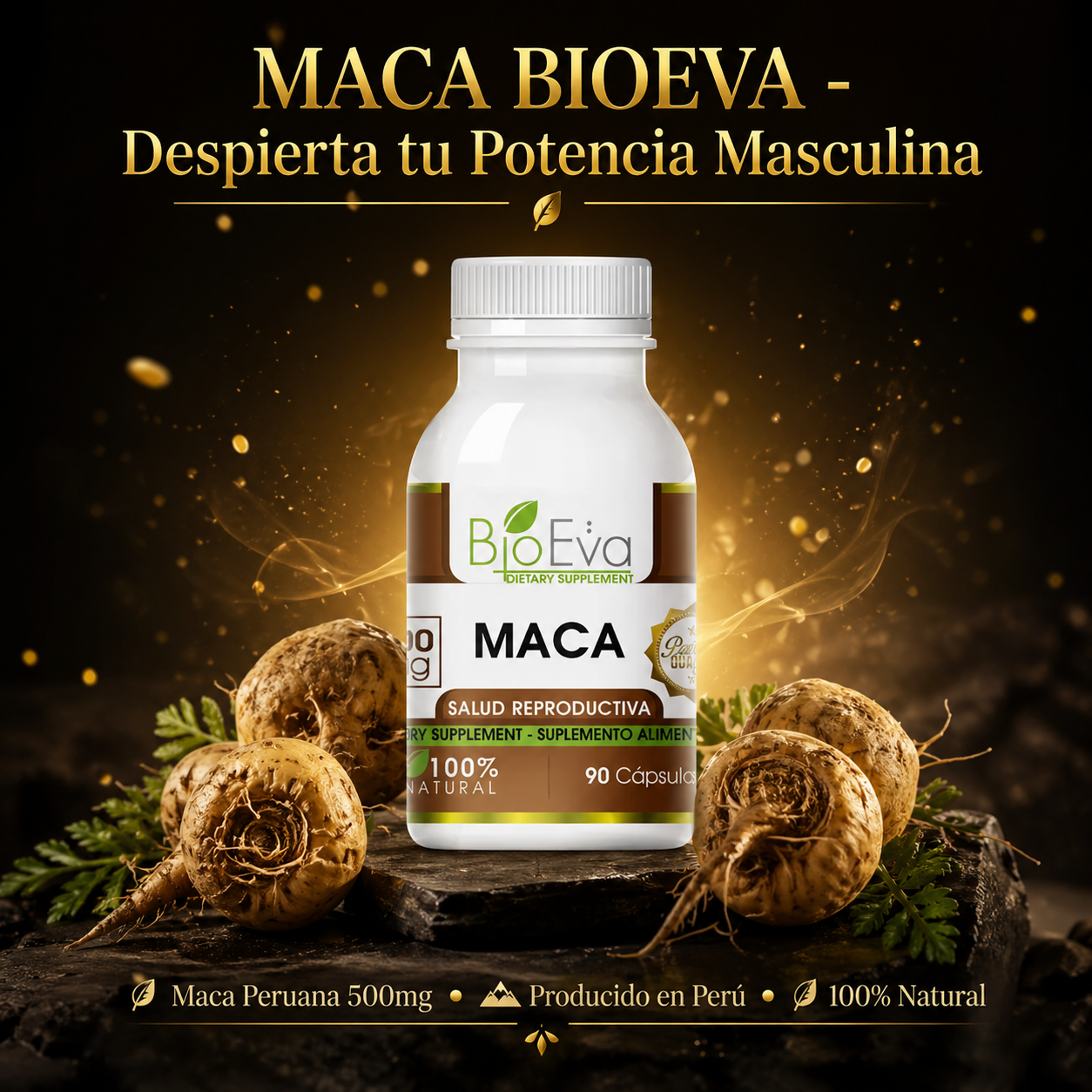 MACA BIOEVA - Potenciador sexual masculino