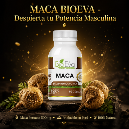 MACA BIOEVA - Potenciador sexual masculino