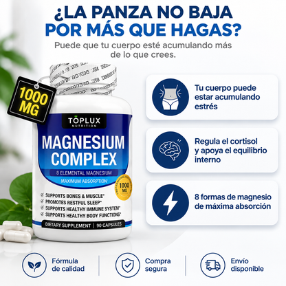 Magnesium Complex™ Recupera el equilibrio de tu cuerpo desde adentro