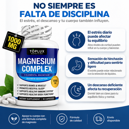 Magnesium Complex™ Recupera el equilibrio de tu cuerpo desde adentro