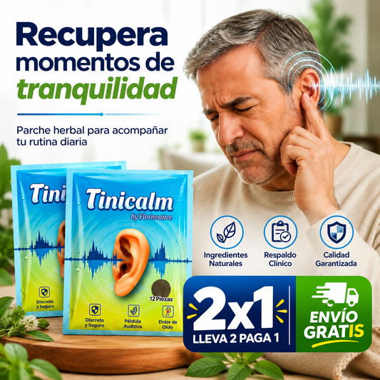 TiniCalm - Reduce los pitidos y zumbidos de forma natural (2X1)