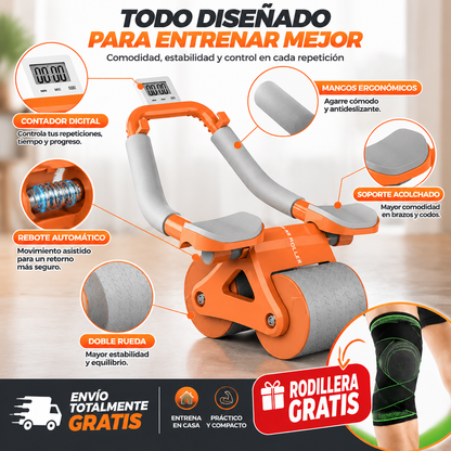 Rueda abdominal + Rodilleras y Envio Gratis