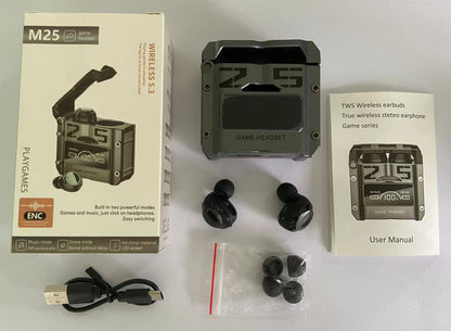 Audífonos Bluetooth M25 - Resistentes al agua