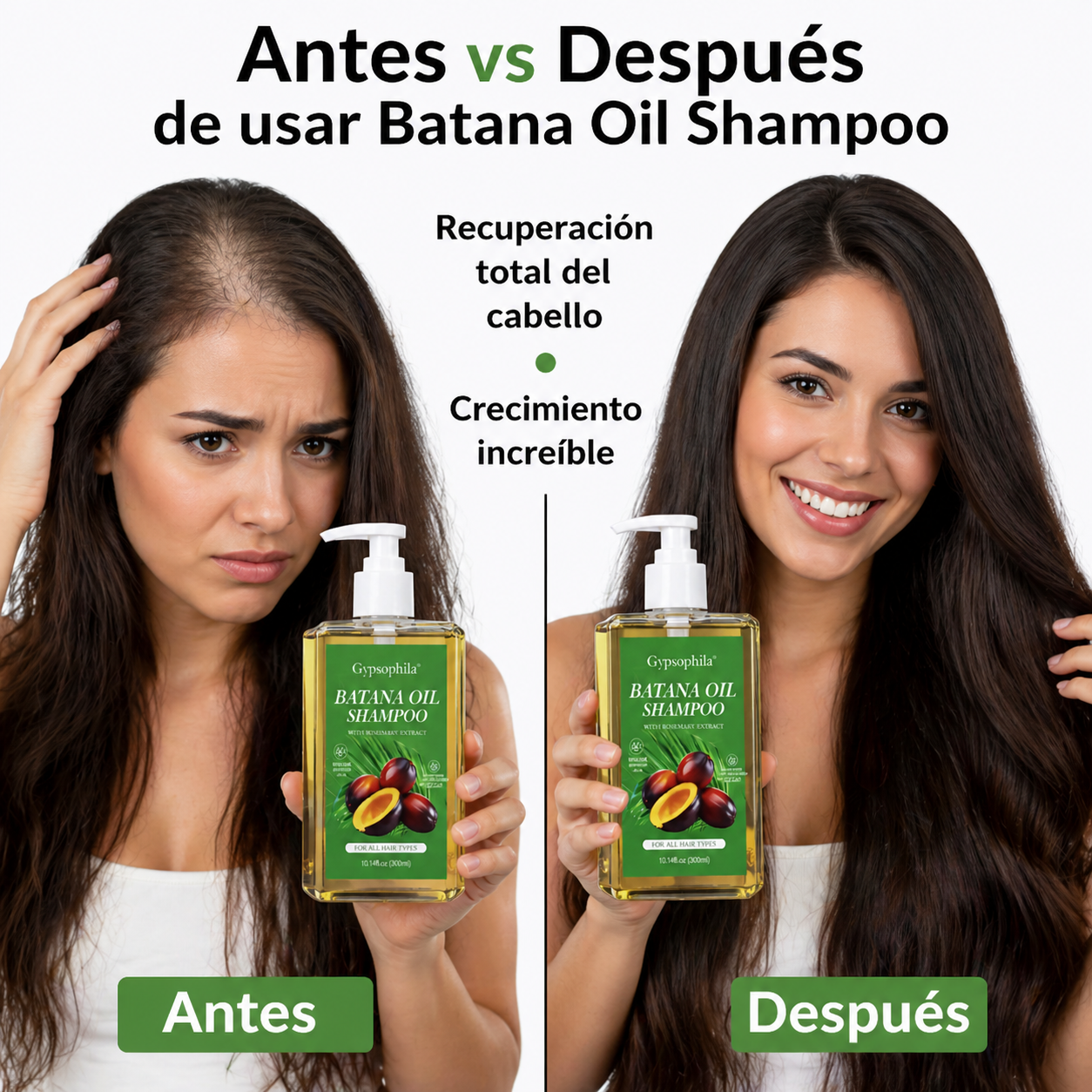 Batana Oil Shampoo: De Casi Calva a Melena Espectacular en Semanas