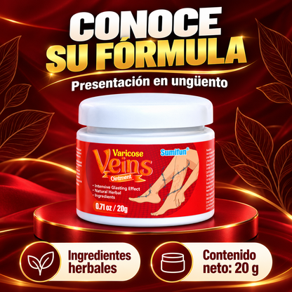 Varicose Veins | Crema para Piernas Cansadas y Pesadas