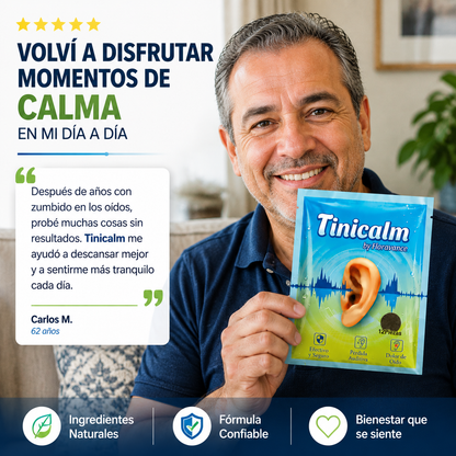 TiniCalm - Reduce los pitidos y zumbidos de forma natural