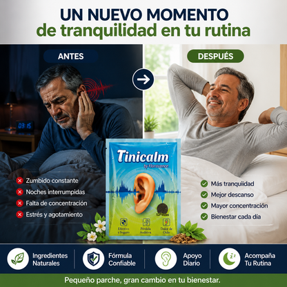 TiniCalm - Reduce los pitidos y zumbidos de forma natural