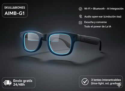 GAFAS CON INTELIGENCIA ARTIFICIAL Y VIDEO