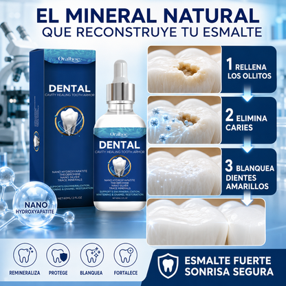 Nano Hidroxiapatita Elimina Caries, Ollitos y Dientes Amarillos - Oralbee Dental