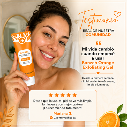 Gel Exfoliante - Renueva, Suaviza y Ilumina la Piel | Exfoliación Suave Rostro y Cuerpo