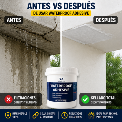 Sellador Impermeable Transparente para Filtraciones