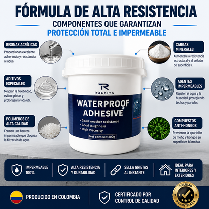 Sellador Impermeable Transparente para Filtraciones
