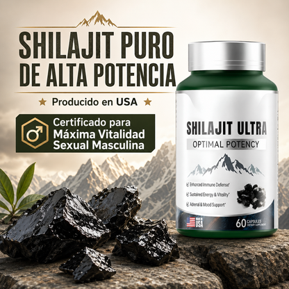 Shilajit Ultra: Potencia Sexual de Acero – Erecciones Más Duras, Libido Explosiva y Stamina para Toda la Noche